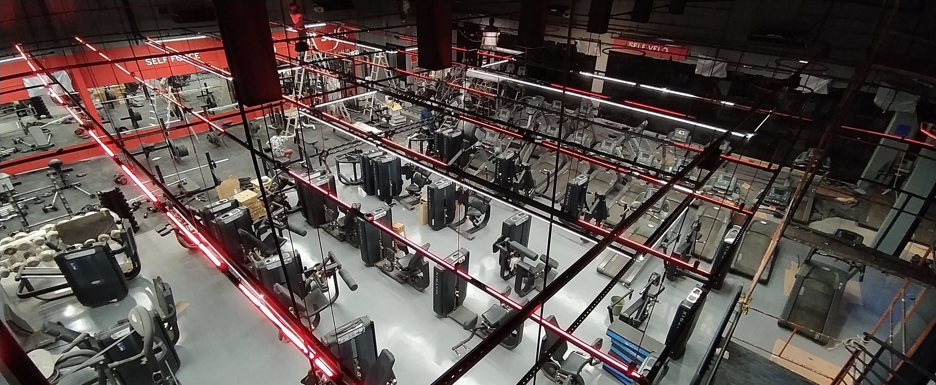 Pavimento armazem logistico autonivelante